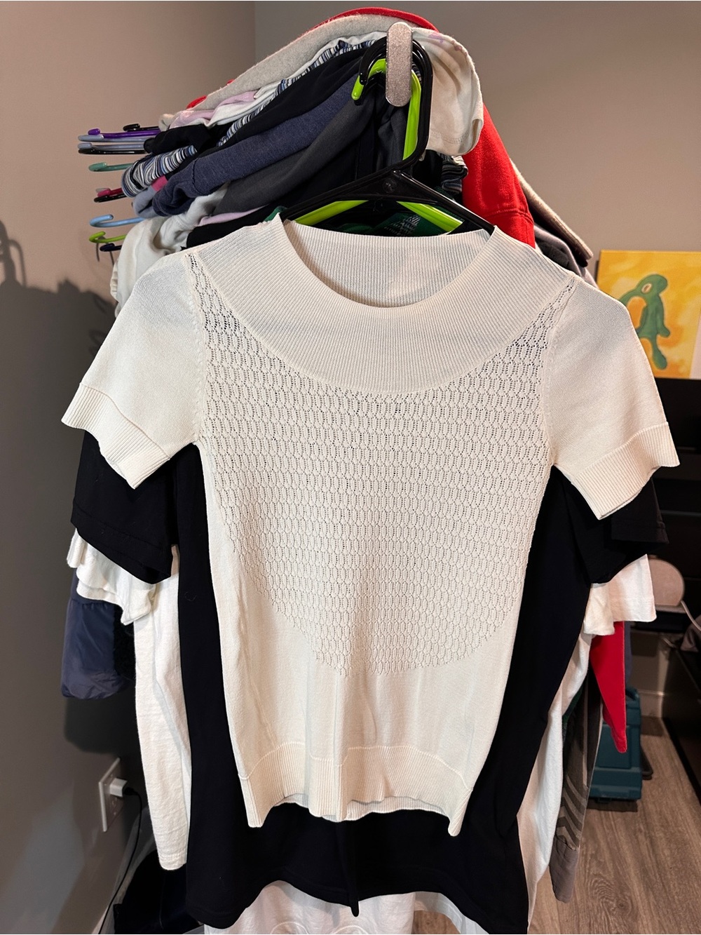 Vintage Diesel Women’s Short Sleeve Knitted Top Size XXS Pre-Owned